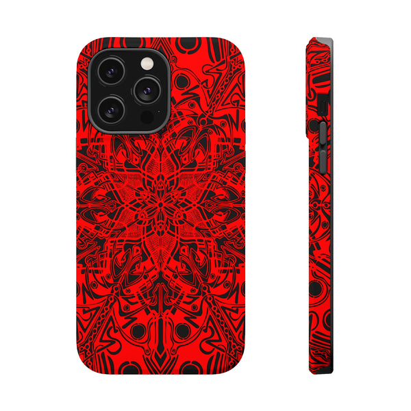 RED Mandala Case Mate Tough Phone Cases - Sand Vandal