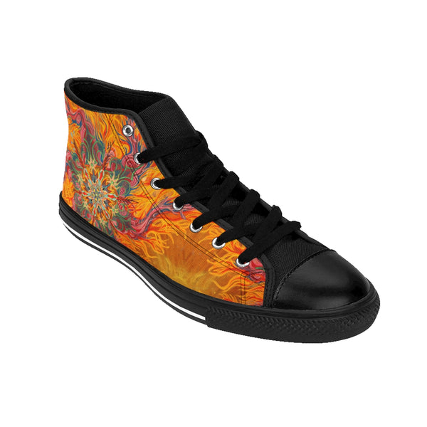 Women's High-top Sneakers - Fire - Sand Vandal