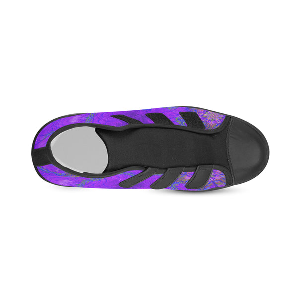 Fire - Purple Kids High Top - Sand Vandal