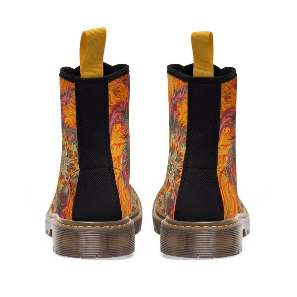 Women's Martin Boots - Fire - Sand Vandal