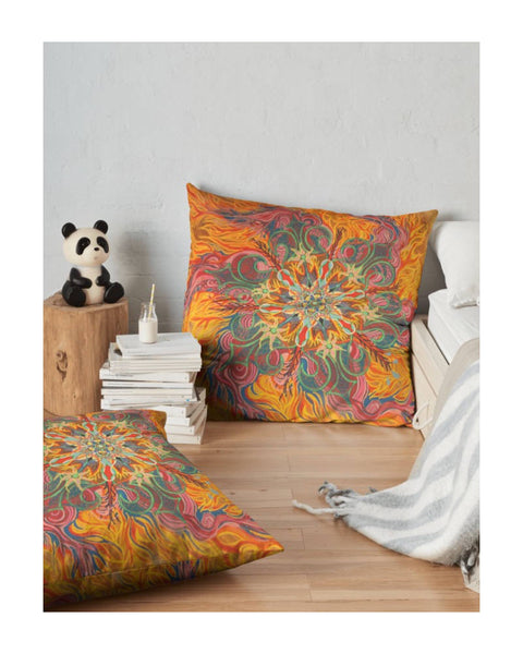 Throw Pillow & Floor Pillows - Sand Vandal