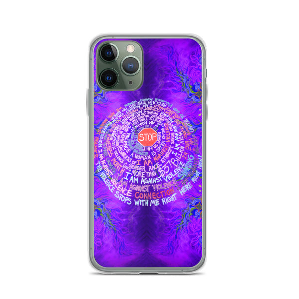 Violence Stops With Me - Iphone Case - Sand Vandal