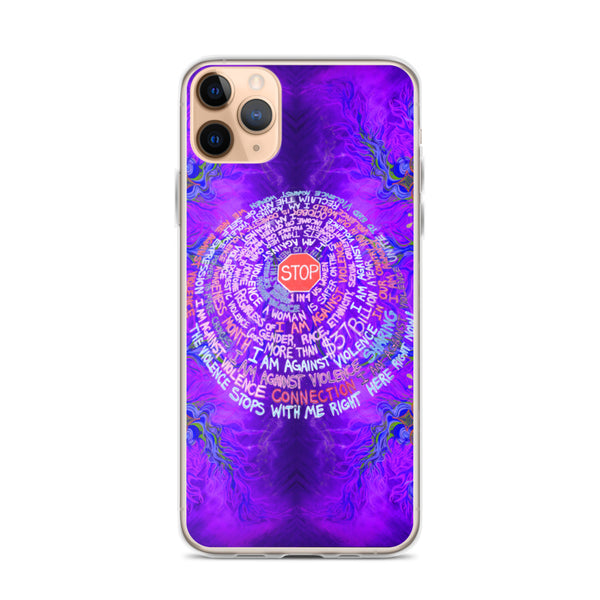 Violence Stops With Me - Iphone Case - Sand Vandal