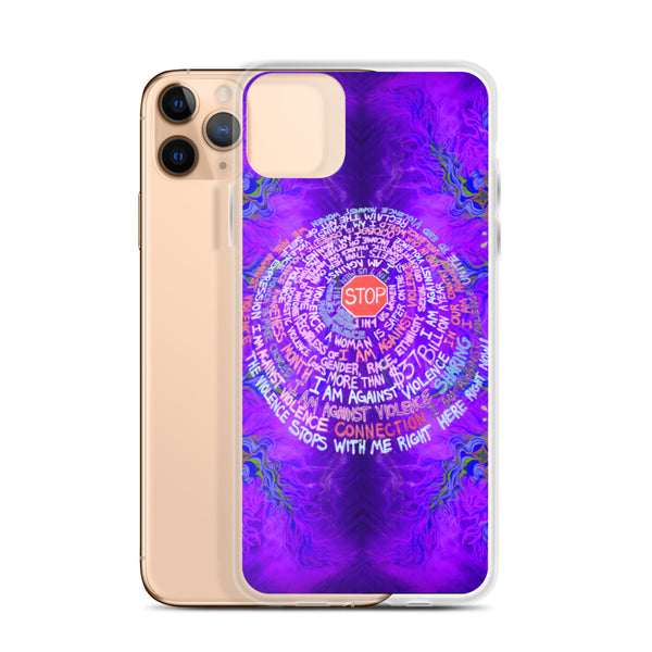 Violence Stops With Me - Iphone Case - Sand Vandal