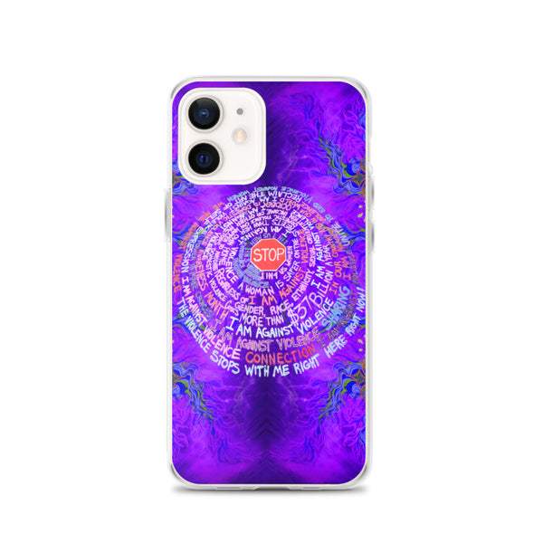 Violence Stops With Me - Iphone Case - Sand Vandal