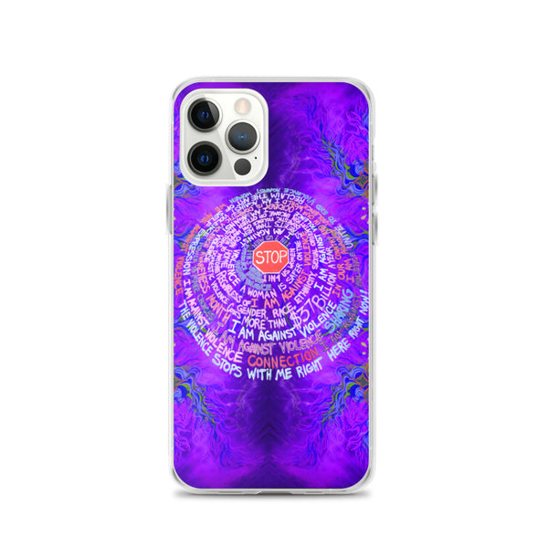 Violence Stops With Me - Iphone Case - Sand Vandal