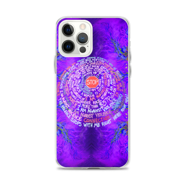 Violence Stops With Me - Iphone Case - Sand Vandal
