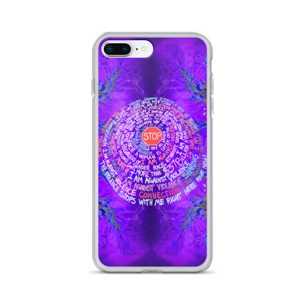 Violence Stops With Me - Iphone Case - Sand Vandal