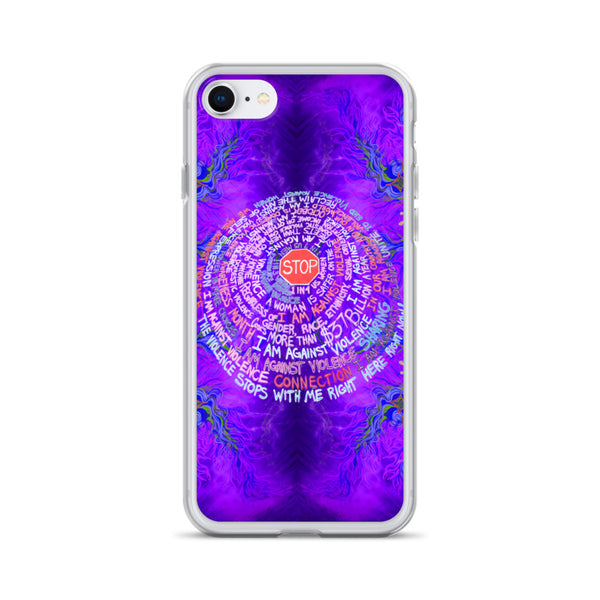 Violence Stops With Me - Iphone Case - Sand Vandal