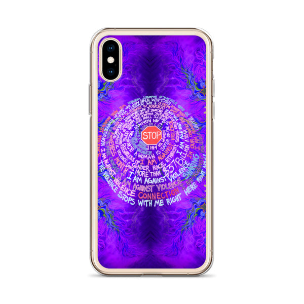 Violence Stops With Me - Iphone Case - Sand Vandal