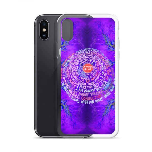 Violence Stops With Me - Iphone Case - Sand Vandal