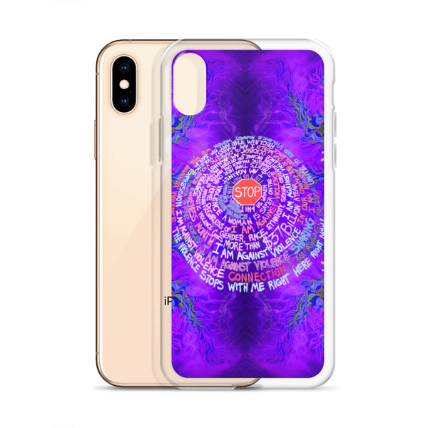 Violence Stops With Me - Iphone Case - Sand Vandal
