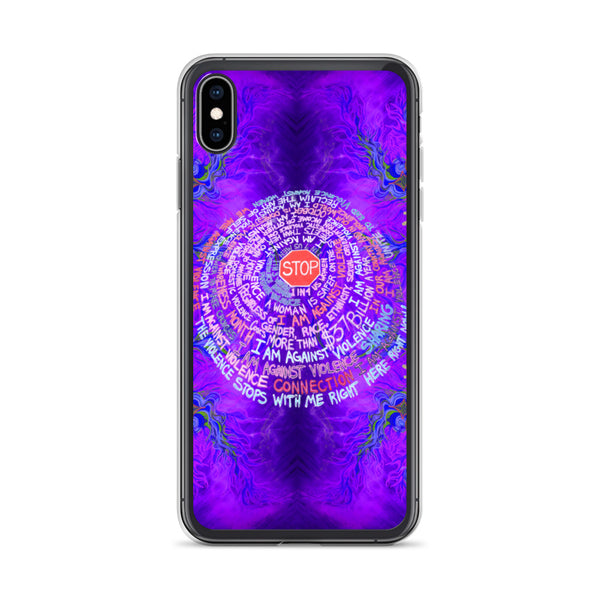 Violence Stops With Me - Iphone Case - Sand Vandal