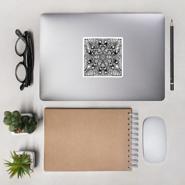 Black -Bubble-free stickers - Sand Vandal