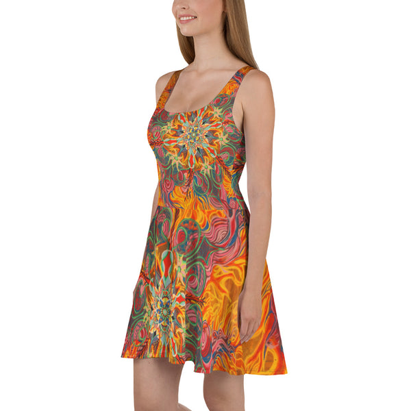Skater Dress - Sand Vandal