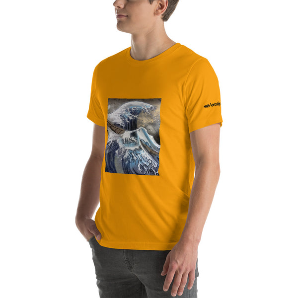 Blue Wave Short-Sleeve Unisex T-Shirt - Sand Vandal
