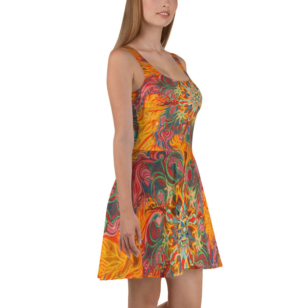 Skater Dress - Sand Vandal
