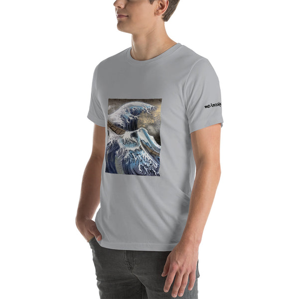 Blue Wave Short-Sleeve Unisex T-Shirt - Sand Vandal
