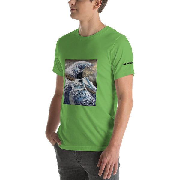 Blue Wave Short-Sleeve Unisex T-Shirt - Sand Vandal