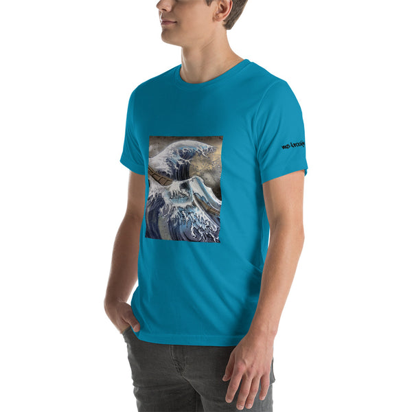 Blue Wave Short-Sleeve Unisex T-Shirt - Sand Vandal