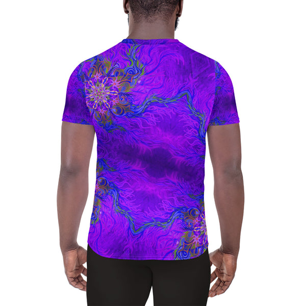 All-Over Print Men's Athletic T-shirt - Sand Vandal