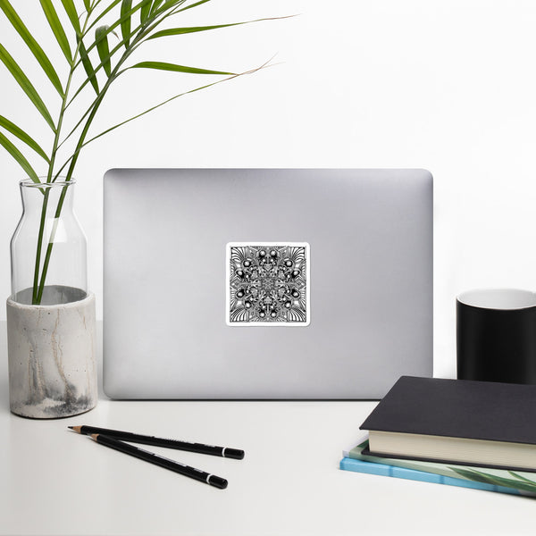 Black -Bubble-free stickers - Sand Vandal