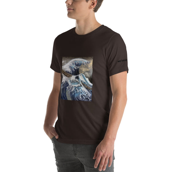 Blue Wave Short-Sleeve Unisex T-Shirt - Sand Vandal