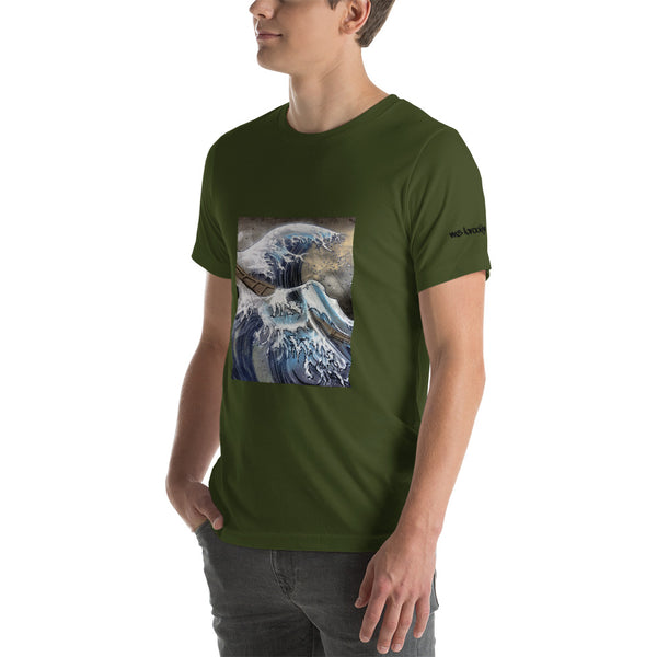 Blue Wave Short-Sleeve Unisex T-Shirt - Sand Vandal