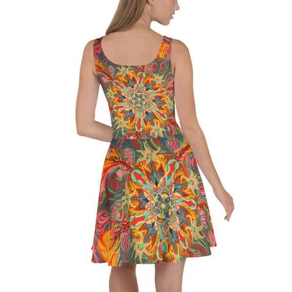 Skater Dress - Sand Vandal