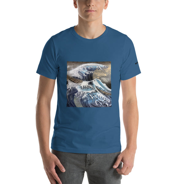 Blue Wave Short-Sleeve Unisex T-Shirt - Sand Vandal