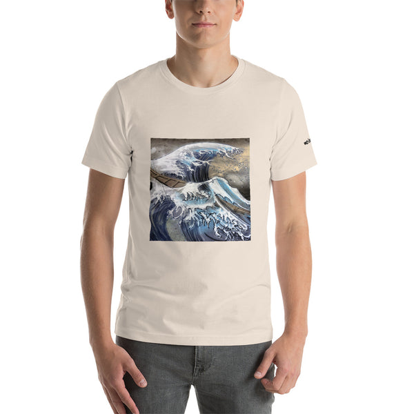 Blue Wave Short-Sleeve Unisex T-Shirt - Sand Vandal