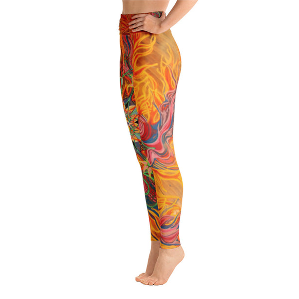 Yoga Leggings - Sand Vandal