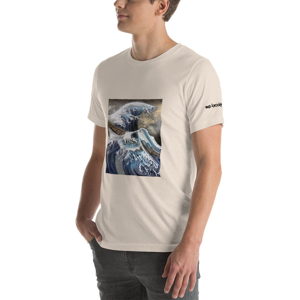 Blue Wave Short-Sleeve Unisex T-Shirt - Sand Vandal