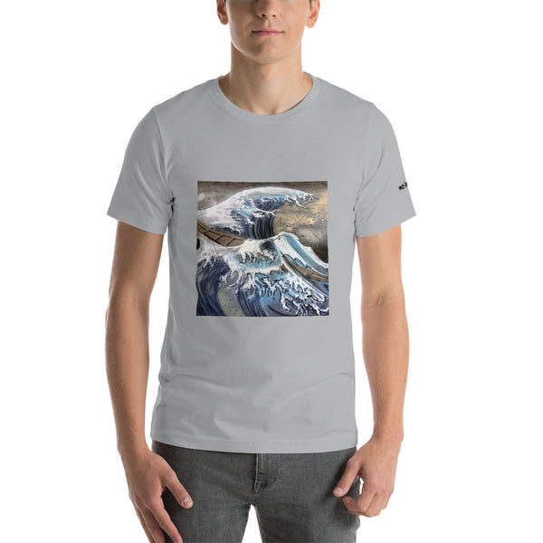 Blue Wave Short-Sleeve Unisex T-Shirt - Sand Vandal