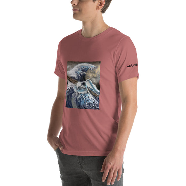 Blue Wave Short-Sleeve Unisex T-Shirt - Sand Vandal