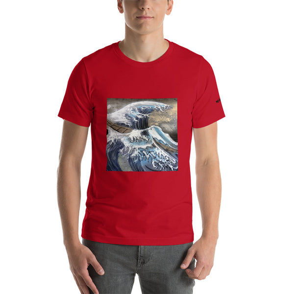 Blue Wave Short-Sleeve Unisex T-Shirt - Sand Vandal