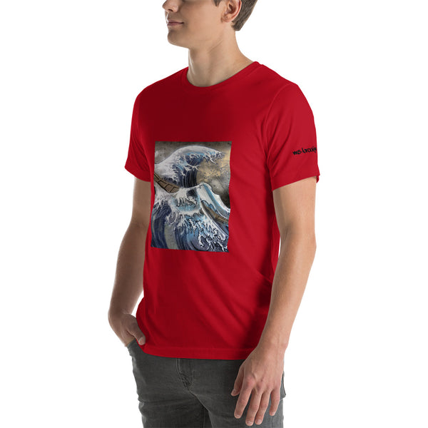Blue Wave Short-Sleeve Unisex T-Shirt - Sand Vandal
