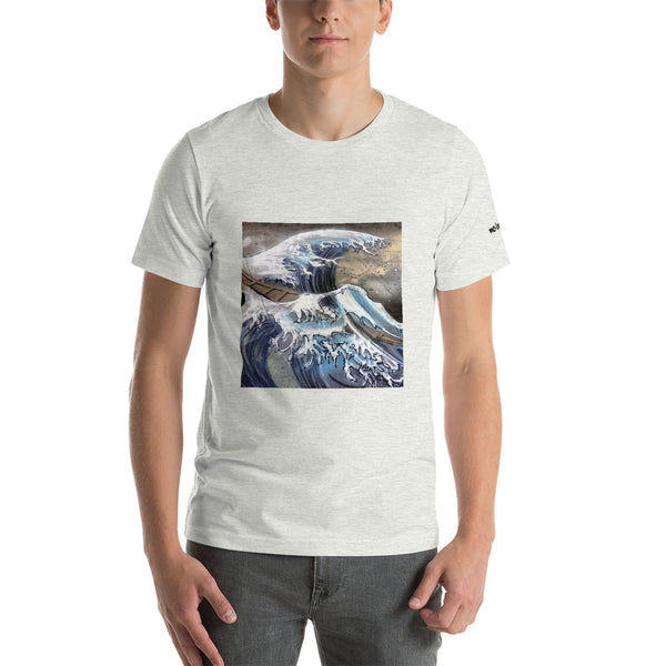 Blue Wave Short-Sleeve Unisex T-Shirt - Sand Vandal