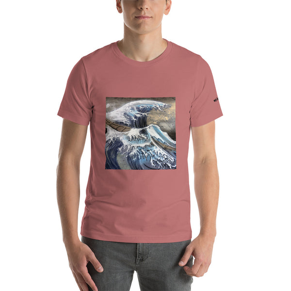 Blue Wave Short-Sleeve Unisex T-Shirt - Sand Vandal