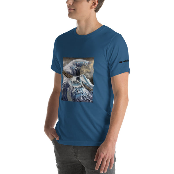 Blue Wave Short-Sleeve Unisex T-Shirt - Sand Vandal