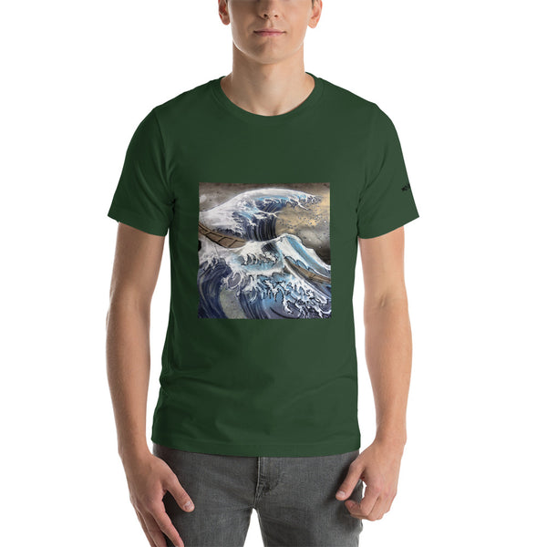 Blue Wave Short-Sleeve Unisex T-Shirt - Sand Vandal