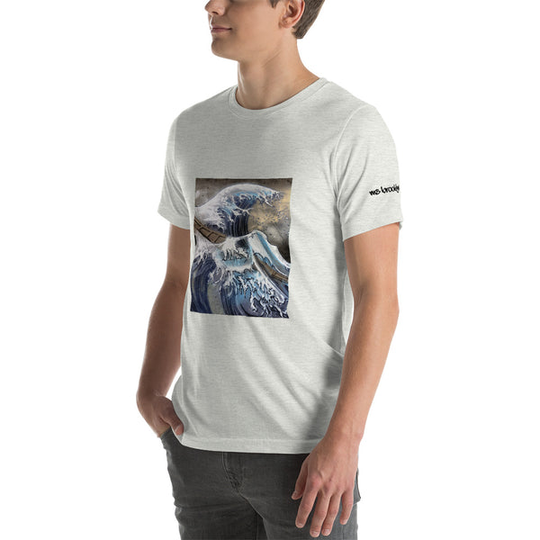 Blue Wave Short-Sleeve Unisex T-Shirt - Sand Vandal