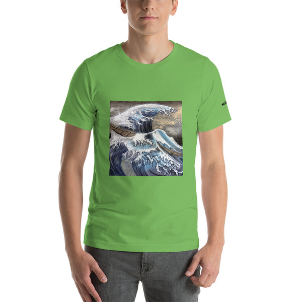 Blue Wave Short-Sleeve Unisex T-Shirt - Sand Vandal