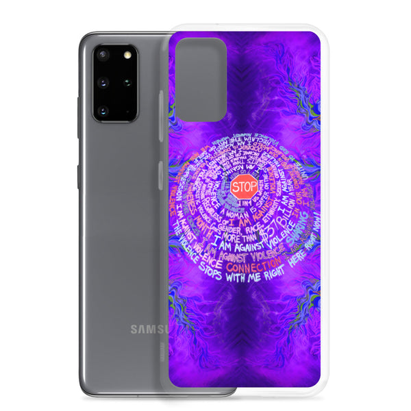 Violence Stops With Me! Samsung Case - Sand Vandal