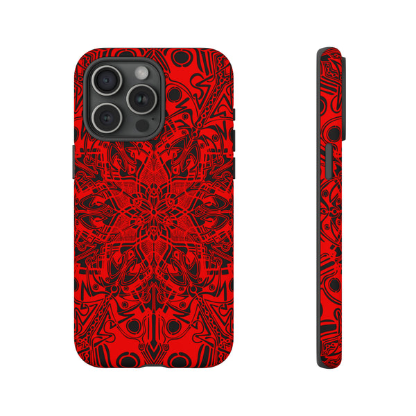 Red Mandala Tough Cases
