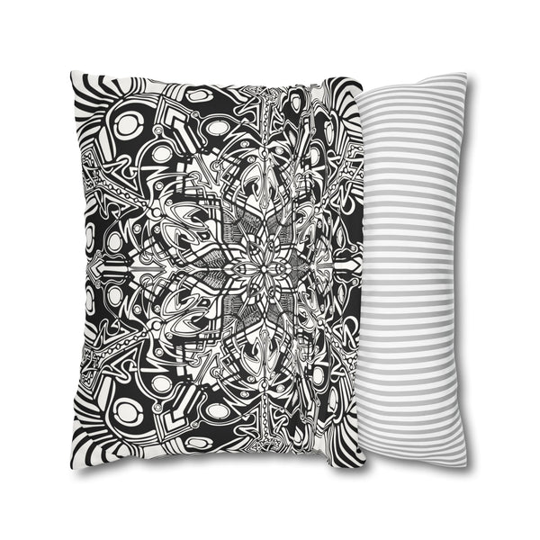 Faux Suede Square Pillowcase