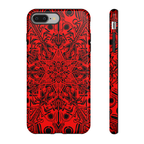 Red Mandala Tough Cases