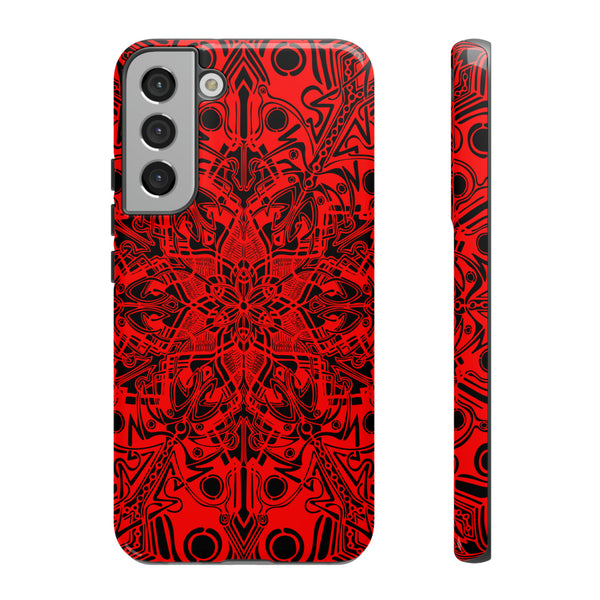 Red Mandala Tough Cases