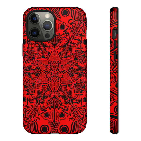 Red Mandala Tough Cases