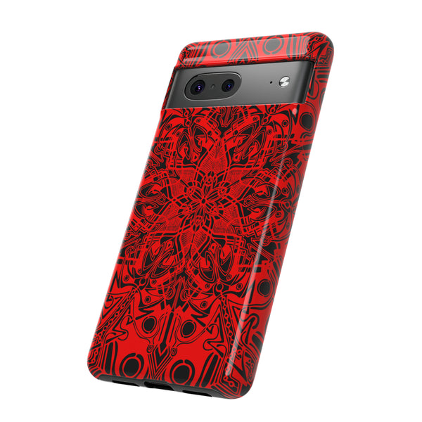 Red Mandala Tough Cases